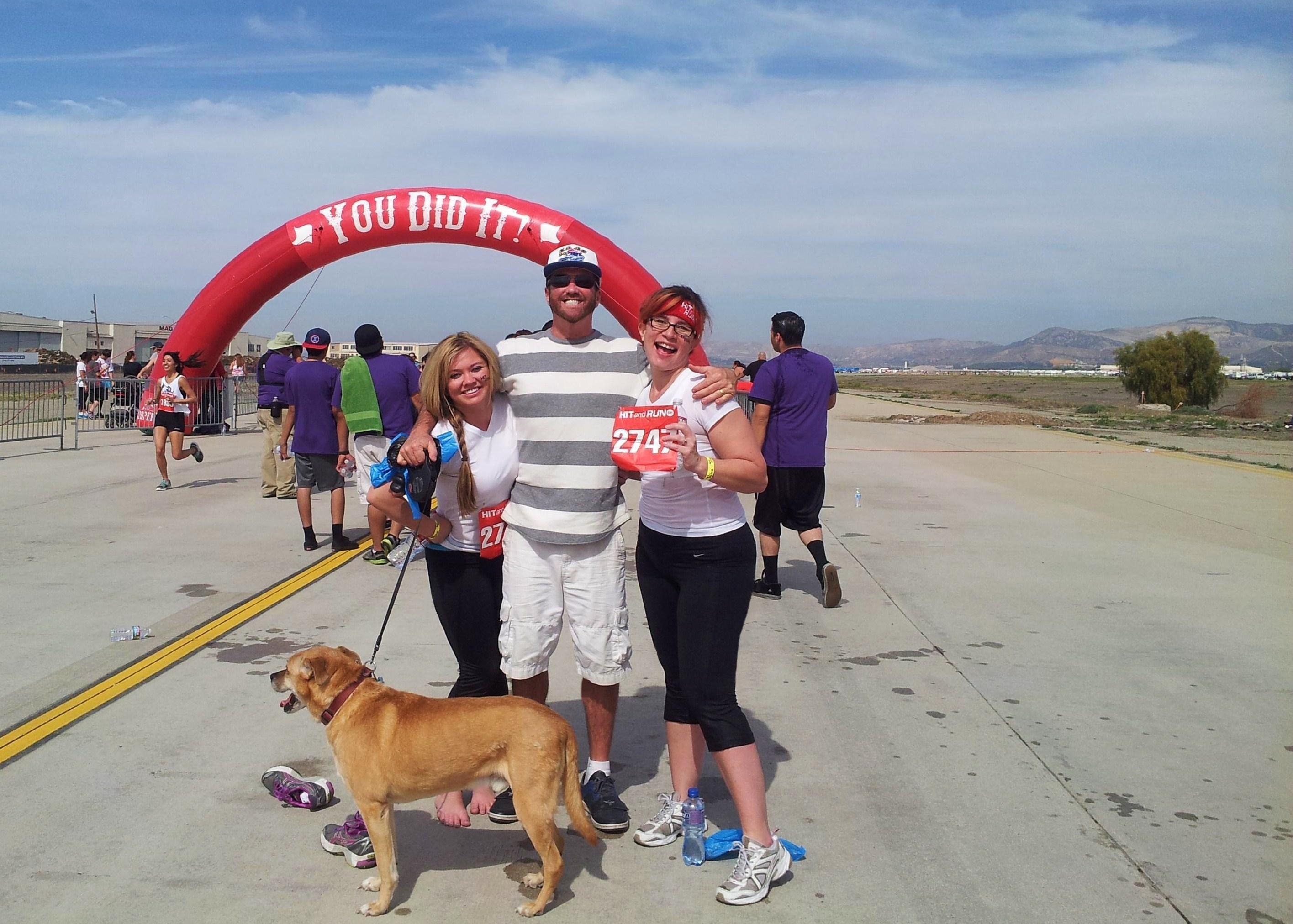 Racer  Dave MacDonald’s granddaughter Kirra at great park 5k run